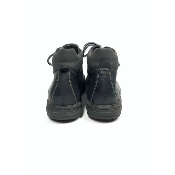 Rockport Weather or Not Moc Toe Waterproof Boots BLACK Laces Mens Size 11