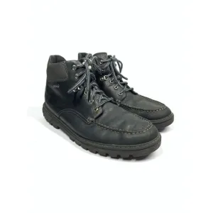 Rockport Weather or Not Moc Toe Waterproof Boots BLACK Laces Mens Size 11