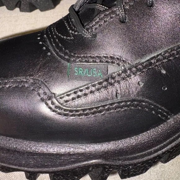 Rocky | Men's TMC Public Service Shoes Wide Width Black Lace-Up Shoes | Size 9.5