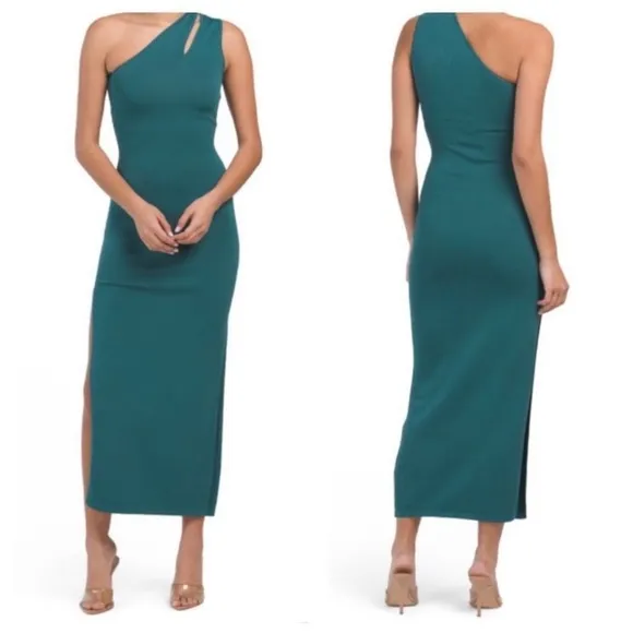 RONNY KOBO Fina Knit Party Cocktail Maxi Dress Size Medium NWT