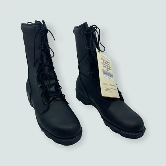 RoSearch Women's Combat Boots Black Lace Up Water