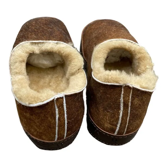ROSS SNOW Leather KRISTINA Slippers Sz 9