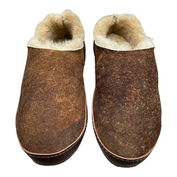 ROSS SNOW Leather KRISTINA Slippers Sz 9