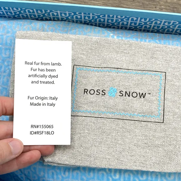 ROSS SNOW Leather KRISTINA Slippers Sz 9