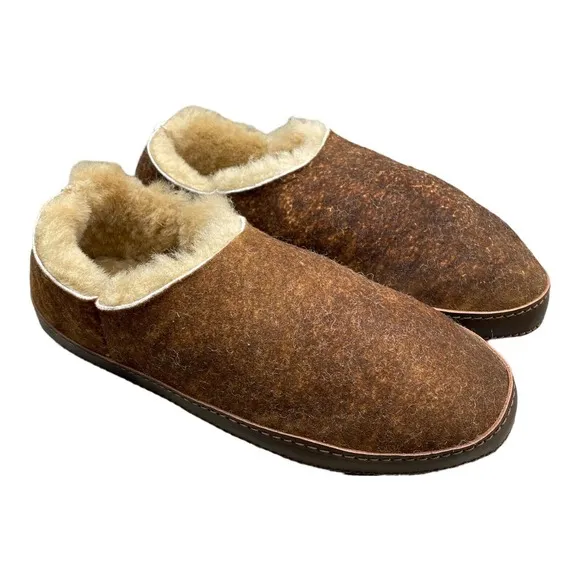 ROSS SNOW Leather KRISTINA Slippers Sz 9