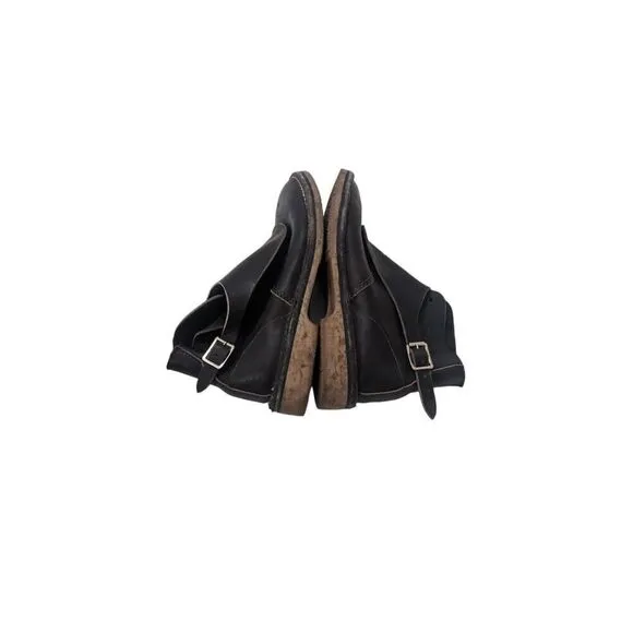 Rossi 666 Shearers Boots Brown Leather Slip Resistant Women's 8 Men's 6