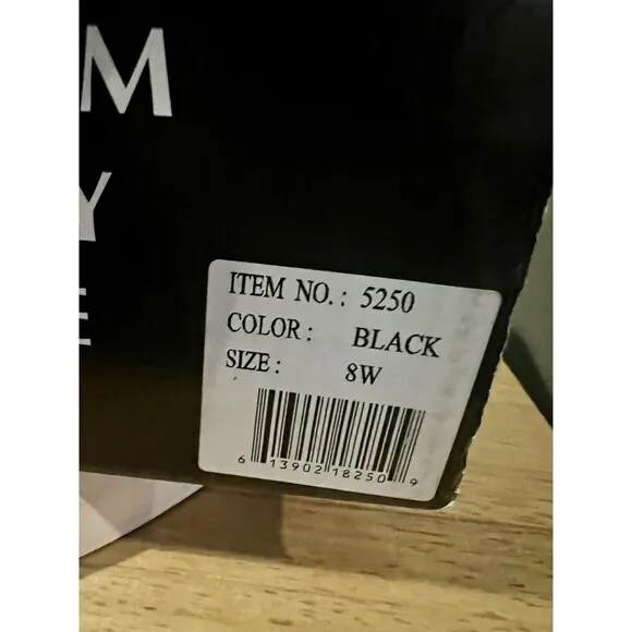 Rothco Mens Black Shoes Hi Gloss Uniform Oxford With Heavy Work Sole Size 8W