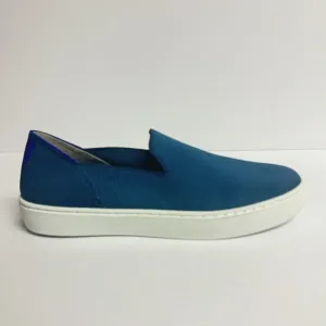 Rothy’s Womens The Sneaker Slip On Blue Slip On Shoes Size 7.5 M