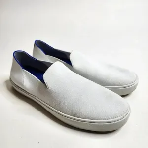 Rothy's Women's White Slip-On Knit Sneakers Shoes Size 11 The Original