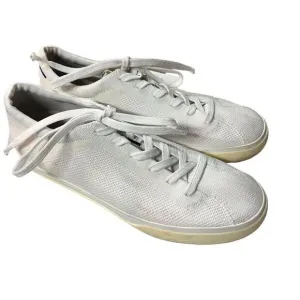 Rothy's The Lace Up Sneaker Women's size 10 white *read*