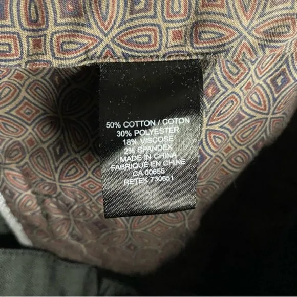 RW&amp;CO Men's Gray Slim Fit Dress Pants