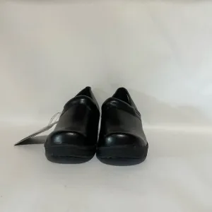 Safe T Step  Comfort Slip Resistant Black Slip-On Safety Shoes