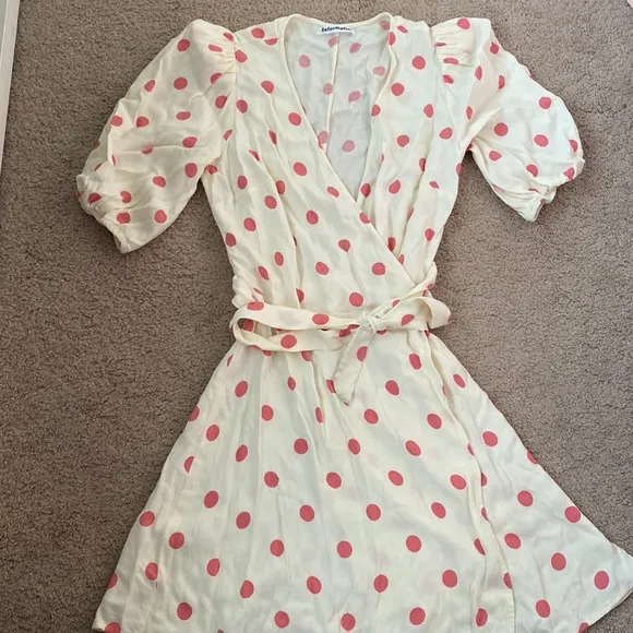 SALE! Reformation polka dot dress