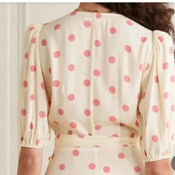 SALE! Reformation polka dot dress
