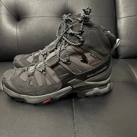 SALOMON QUEST 4 GORE-TEX 4D GTX WATERPROOF HIKING BOOTS SIZE 11