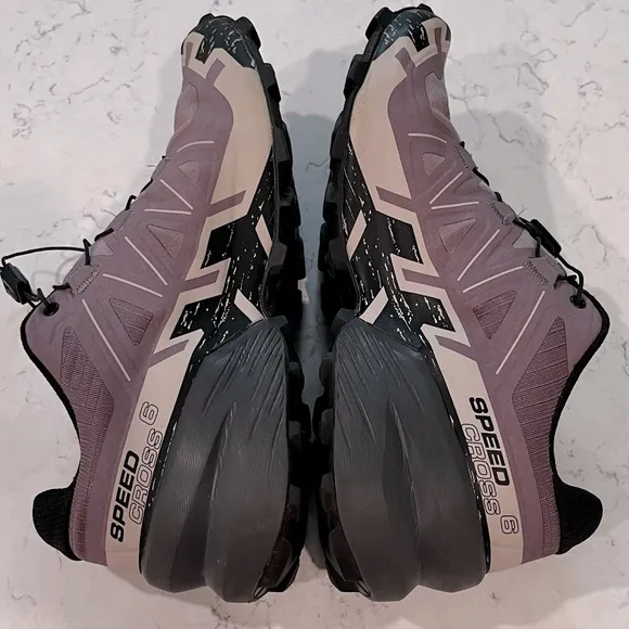 SALOMON Speed cross 6 Trail Running Shoes Hiking Sneakers Size 7.5
