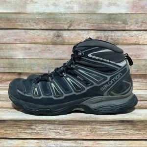 Salomon X Ultra Black Mid Boots