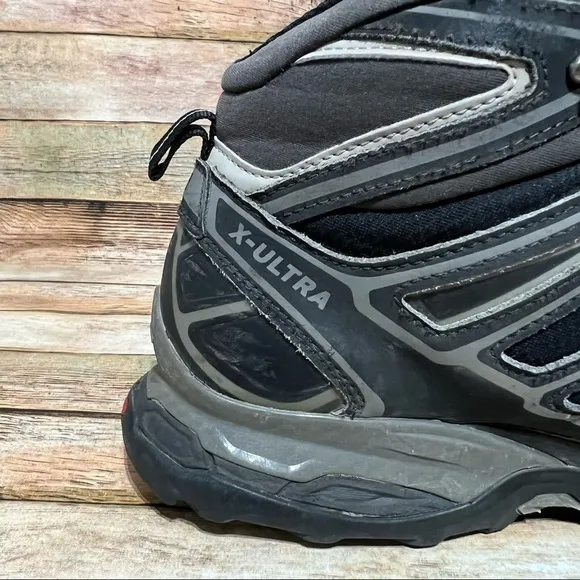Salomon X Ultra Black Mid Boots