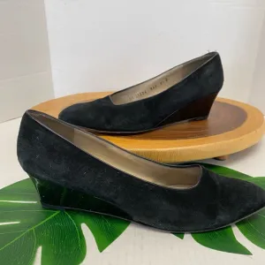 Salvatore Ferragamo Mini Wedge Suede Shoes