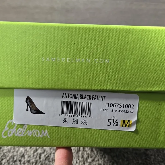Sam Edelman ANTONIA POINTED TOE PUMP NEW size 5.5