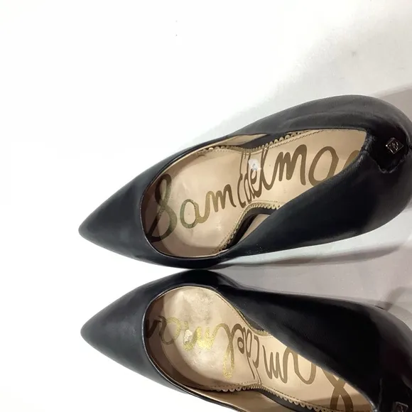 Sam Edelman Hazel Pointed Toe Stiletto Pump In Black