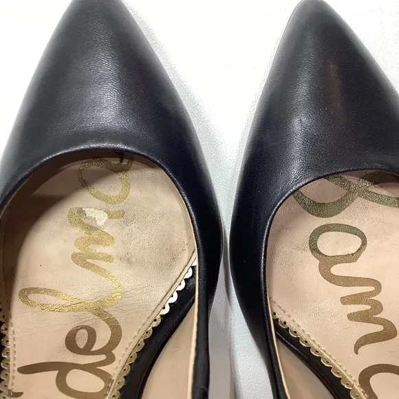 Sam Edelman Hazel Pointed Toe Stiletto Pump In Black