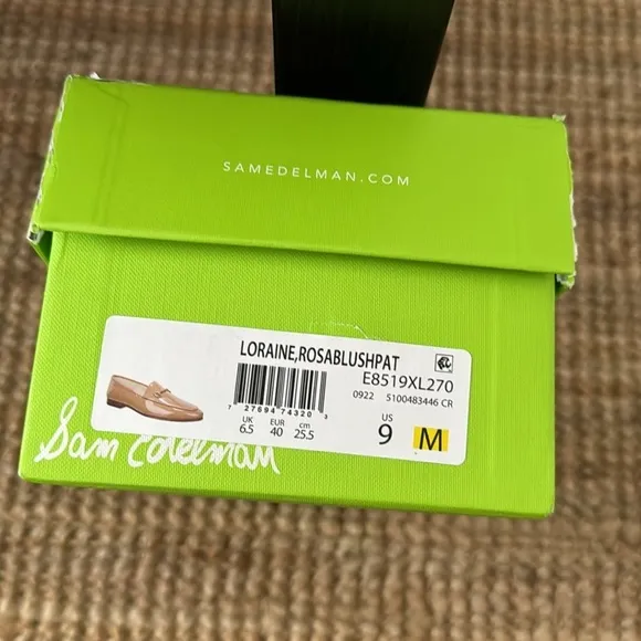 Sam Edelman LORAINE BIT LOAFER COLOR:  ROSA BLUSH PATENT