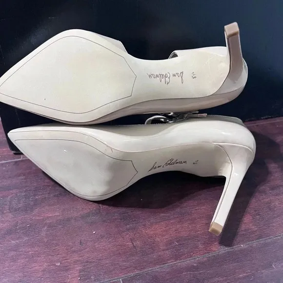 Sam Edelman Womens Patent Pumps Heels Shoes 8.5 Worn ONCE Gorgeous 4 Inch heel