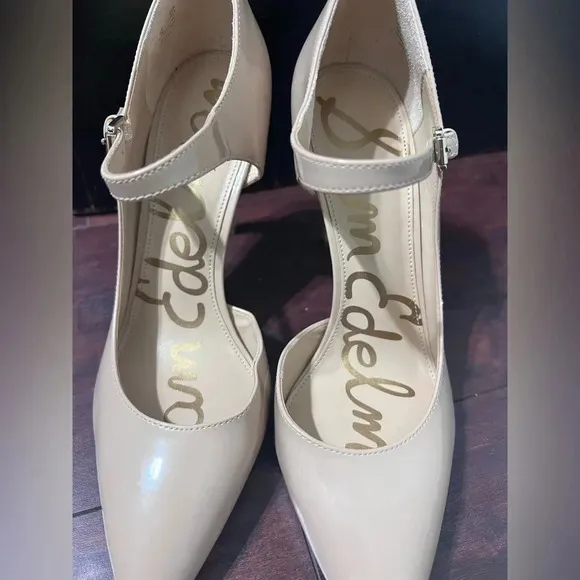Sam Edelman Womens Patent Pumps Heels Shoes 8.5 Worn ONCE Gorgeous 4 Inch heel