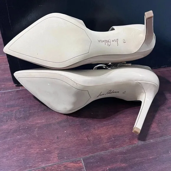 Sam Edelman Womens Patent Pumps Heels Shoes 8.5 Worn ONCE Gorgeous 4 Inch heel