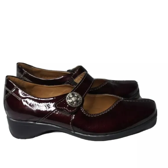Sanita Women's Trude Mary Janes Brown Metallic Size 9.5 EU 40 Retail $139