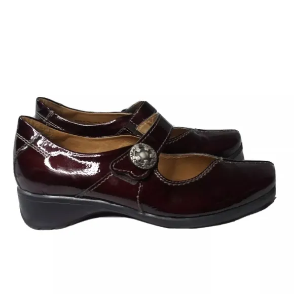 Sanita Women's Trude Mary Janes Brown Metallic Size 9.5 EU 40 Retail $139