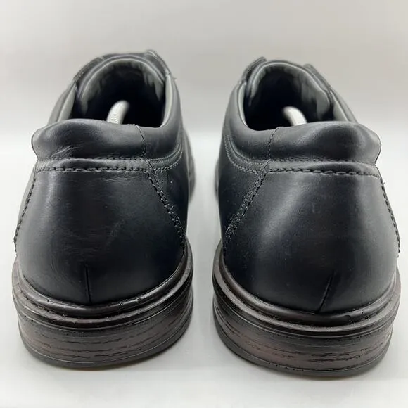 SAS Ambassador Oxford Shoes Men Size 12.5 W Black Leather Comfort Orthopedic Low