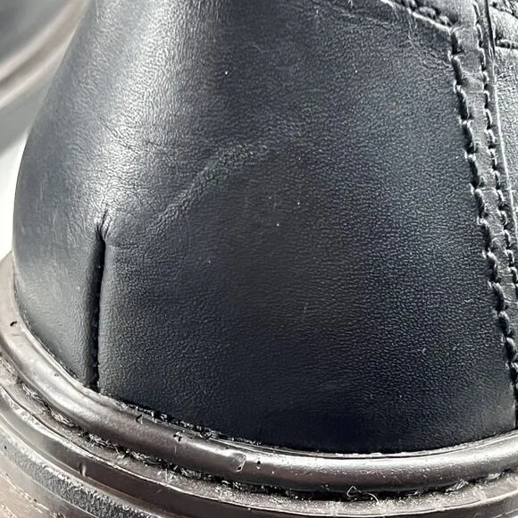 SAS Ambassador Oxford Shoes Men Size 12.5 W Black Leather Comfort Orthopedic Low