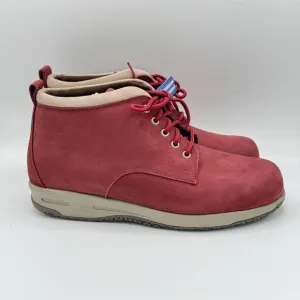 SAS Gretchen Chukka Boots Red Taupe Women's Size 9 Shoes M Slip-Resistant