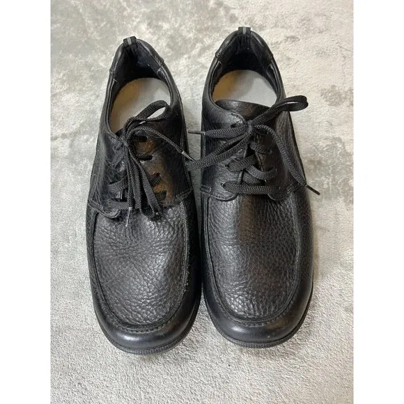 SAS Mens Shoes Walking Comfort Diabetic Orthopedic Black Leather 11.5 M Sneaker