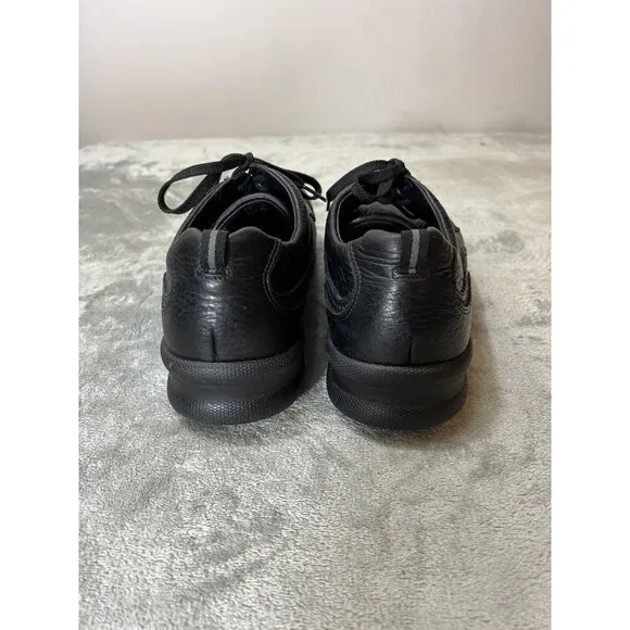SAS Mens Shoes Walking Comfort Diabetic Orthopedic Black Leather 11.5 M Sneaker