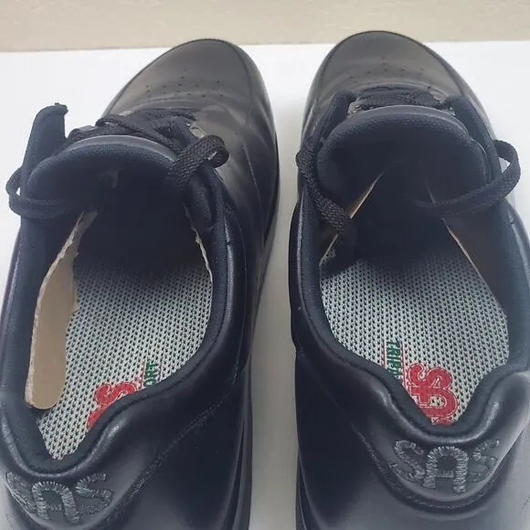 SAS Time Out Tripad Orthopedic Comfort Black Leather Walking Shoes Men Size 14 S