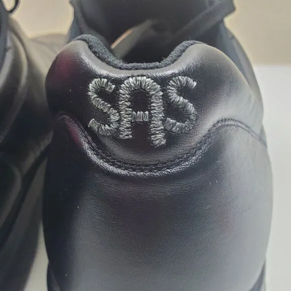SAS Time Out Tripad Orthopedic Comfort Black Leather Walking Shoes Men Size 14 S