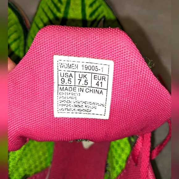 Saucony Kilkenny XC5 Women's Green and Pink Cross-Country Racing Shoes