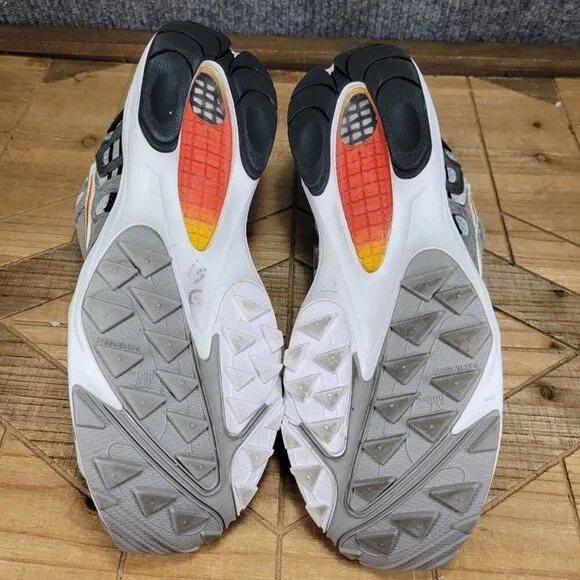 Saucony Azura 2000 Men's 8 S70491 3 Grey Orange Black Running Athletic Shoes