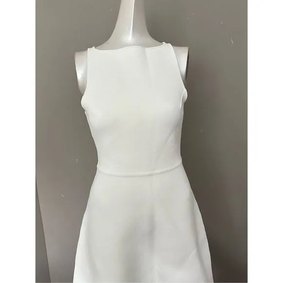 SCANLAN THEODORE CREPE KNIT DRESS SIZE XS