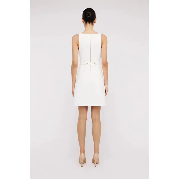 SCANLAN THEODORE CREPE KNIT DRESS SIZE XS