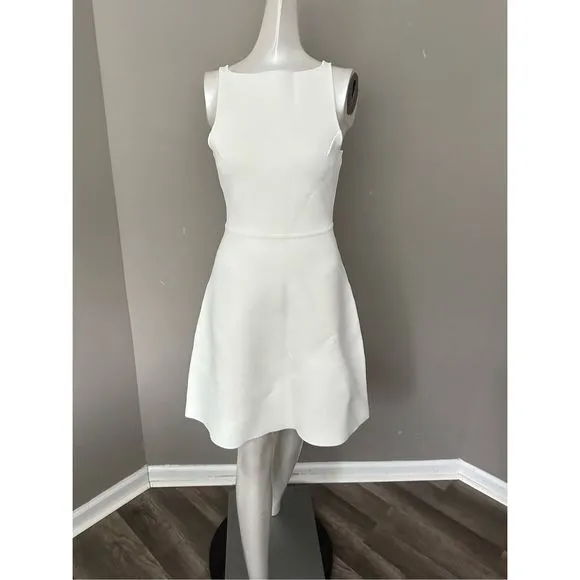 SCANLAN THEODORE CREPE KNIT DRESS SIZE XS