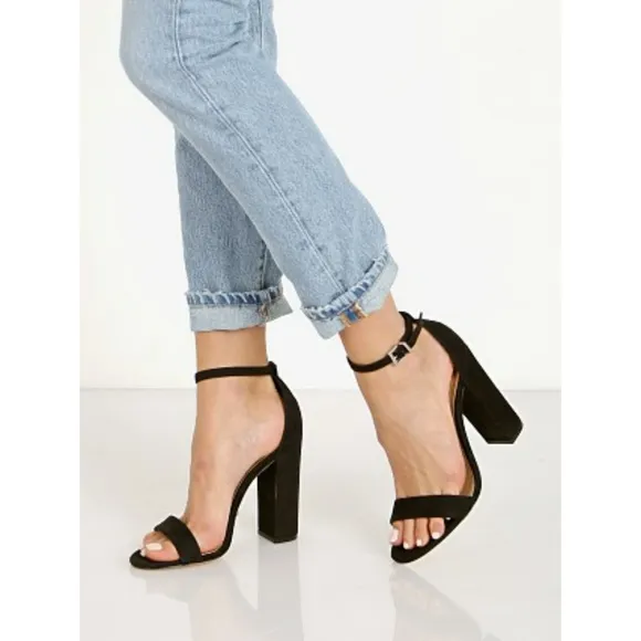 Schutz | NWT &quot;Enida&quot; Suede Block Heel Sandal