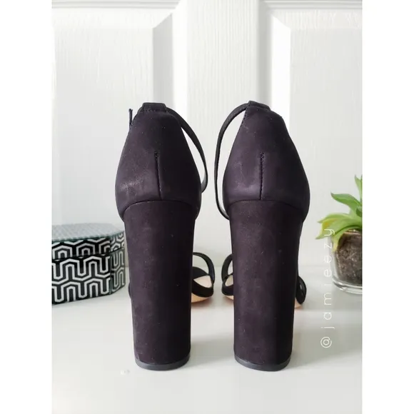 Schutz | NWT &quot;Enida&quot; Suede Block Heel Sandal