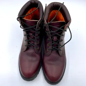 Sebago Drysides Burgundy Brown Waterproof Combat Boot 10