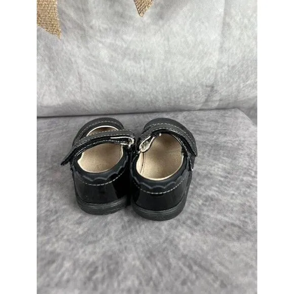 See Kai Run Shoes Black Patent Leather Jane II Girls 4