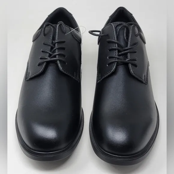 Shoes for Crews Men's Cambridge Slip Resistant Shoes Size 10.5 Wide Black 6006W