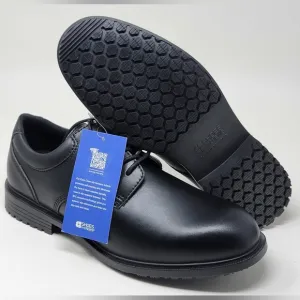 Shoes for Crews Men's Cambridge Slip Resistant Shoes Size 10.5 Wide Black 6006W